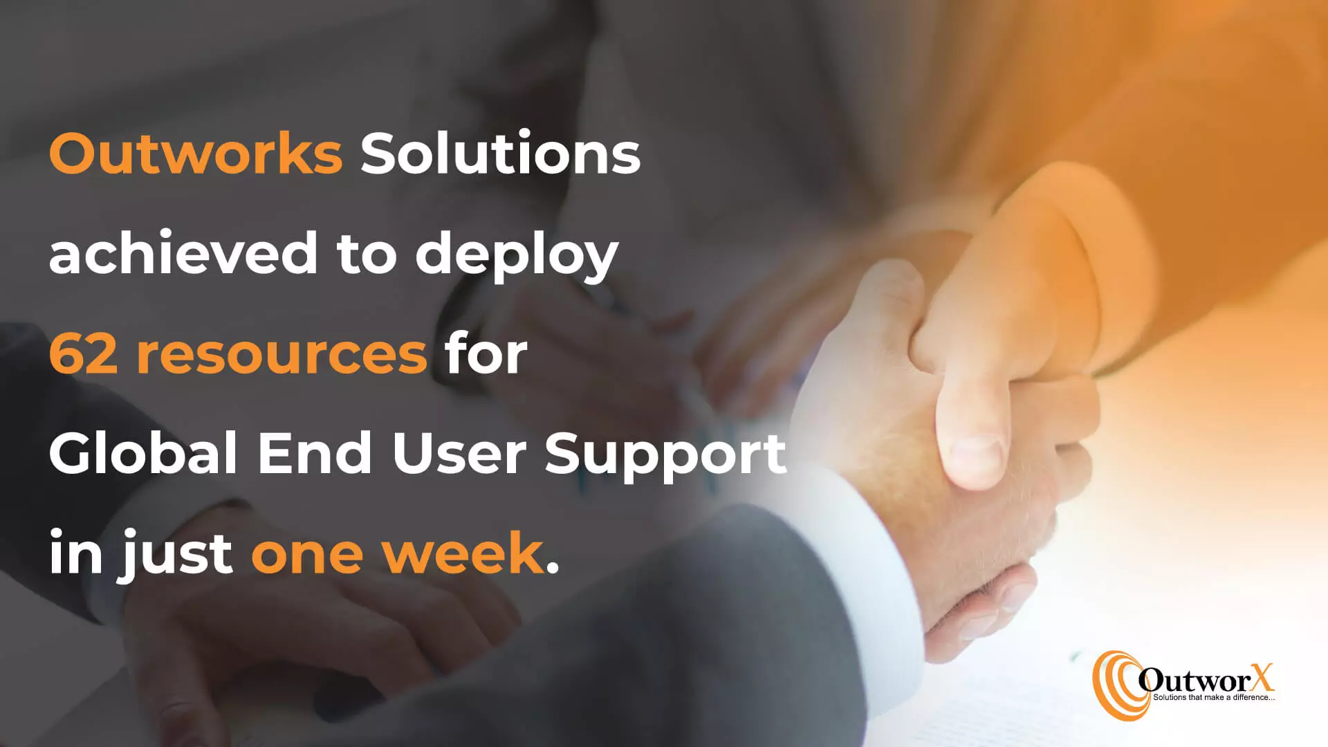 end user computing, end user support, end user computing services, end user services, end user support services, it end user support, achievements by outworks solutions